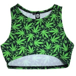 Dolls Kill The Lyte Couture Puff Puff Underboob Top